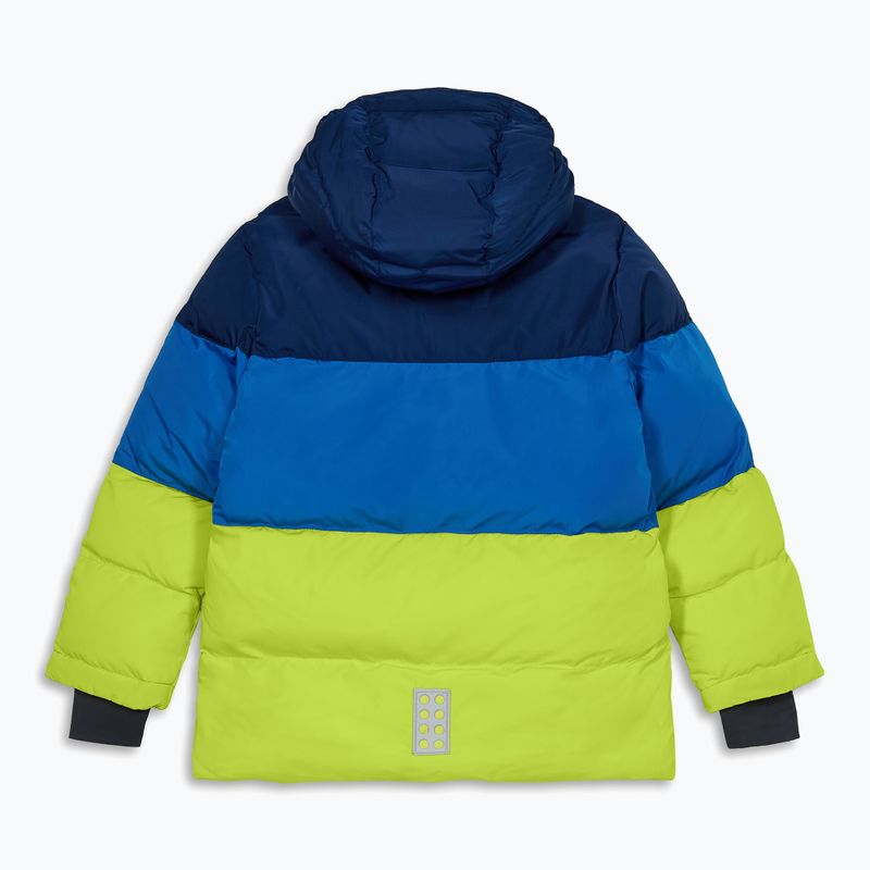Kinder-Skijacke Lego Lwjaz 805 lime green 2
