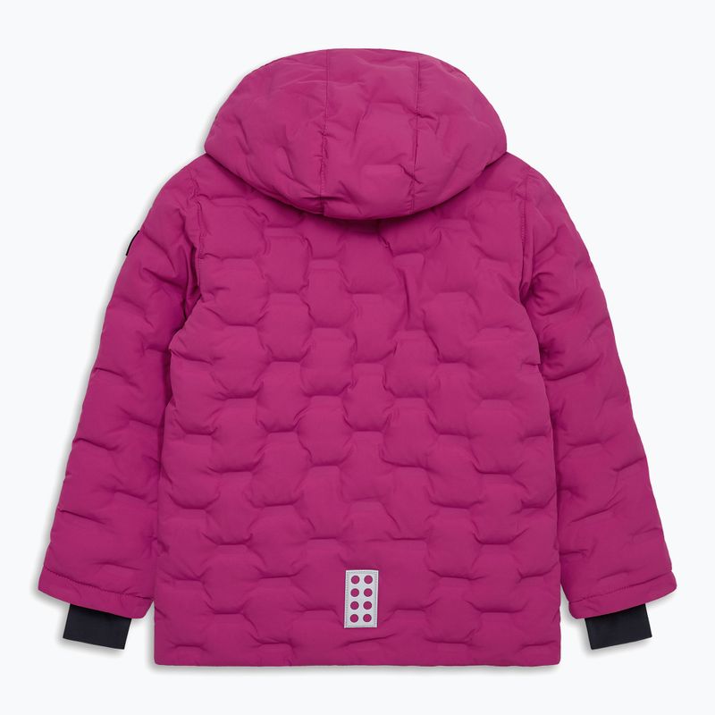 Kinder-Skijacke LEGO Lwjipe 706 fuchsia 2