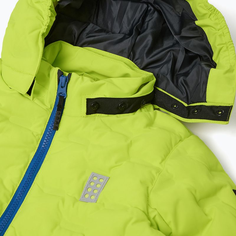 Kinder-Skijacke LEGO Lwjipe 706 lime green 3