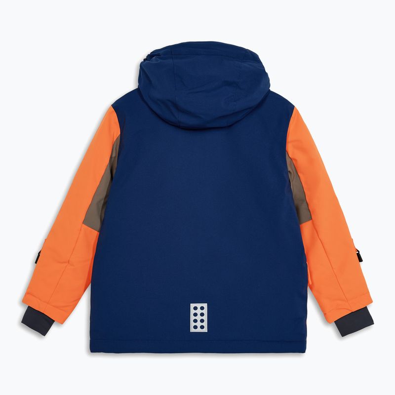 Kinder-Skijacke LEGO Lwjian 713 orange 2