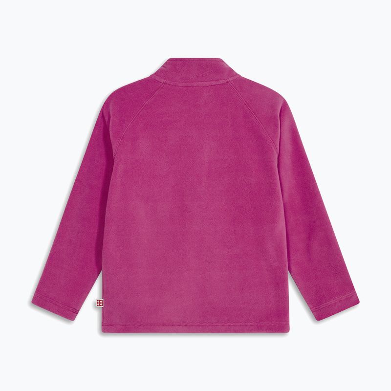 Kinder Fleecejacke LEGO Lwsinclair 702 fuchsia 2