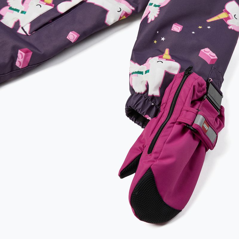 Kinderoverall LEGO Lwjian 703 dark purple 5