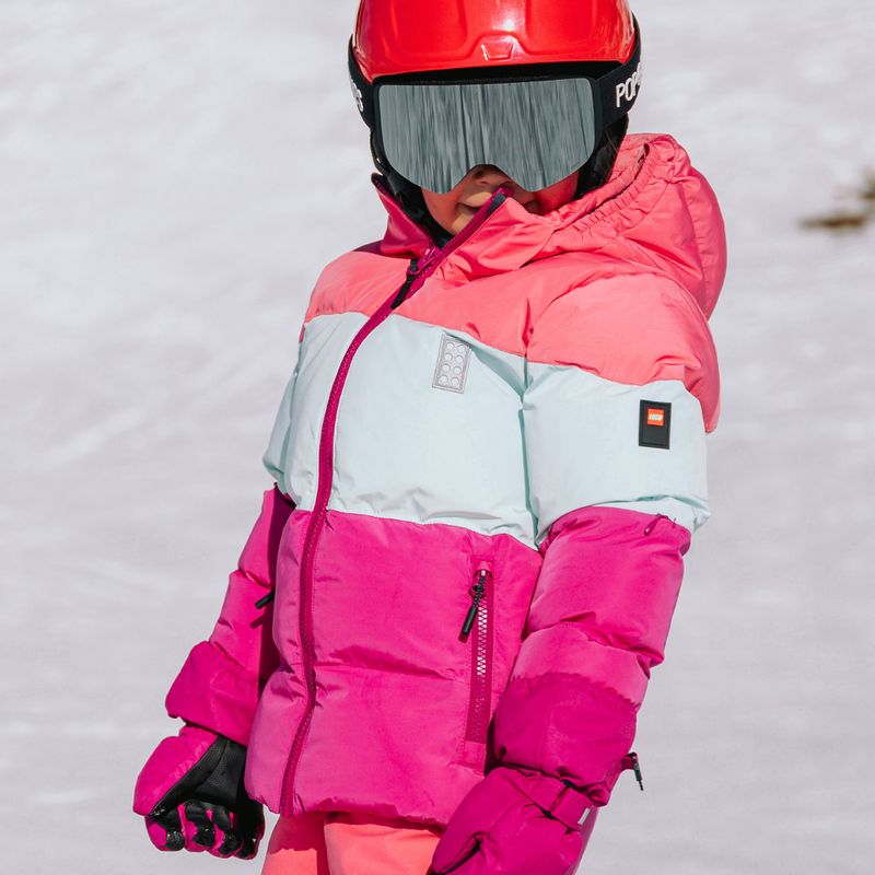 Kinder-Skijacke Lego Lwjaz 805 pink 7