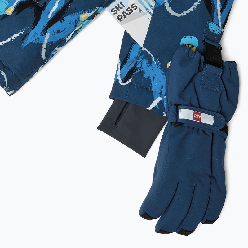Kinder-Skijacke LEGO Lwjian 704 dark blue 4