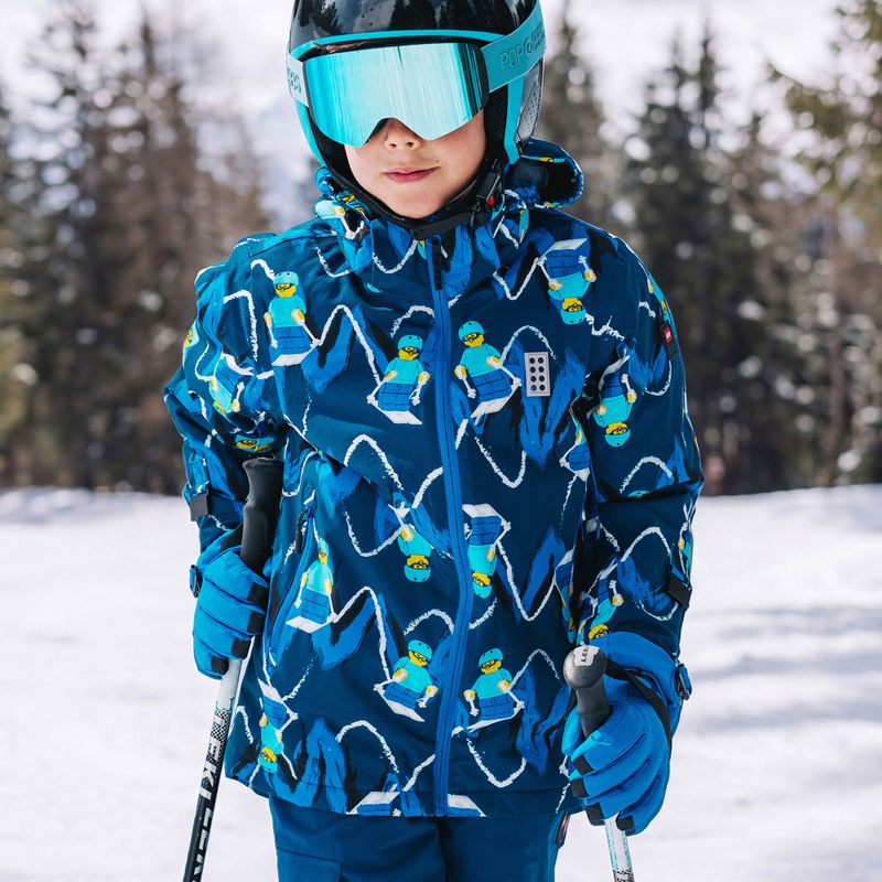 Kinder-Skijacke LEGO Lwjian 704 dark blue 8