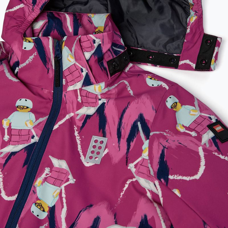 Kinder-Skijacke LEGO Lwjian 704 fuchsia 3