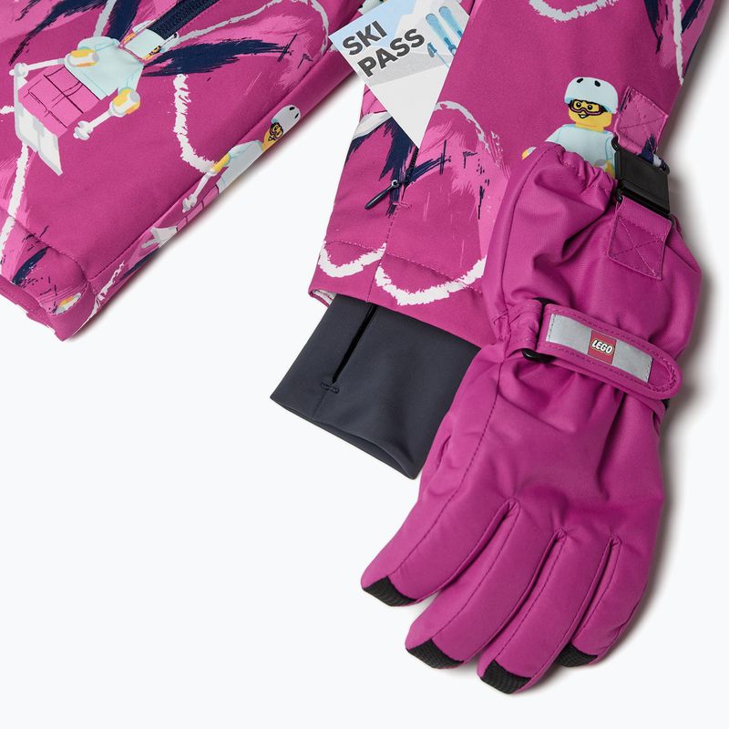 Kinder-Skijacke LEGO Lwjian 704 fuchsia 4