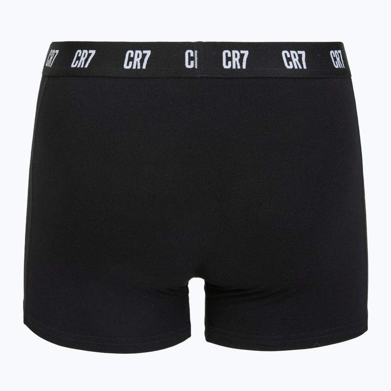Herrenboxershorts CR7 Fashion Trunk 2 pack black 3