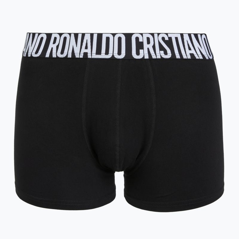Herrenboxershorts CR7 Fashion Trunk 2 pack black 2