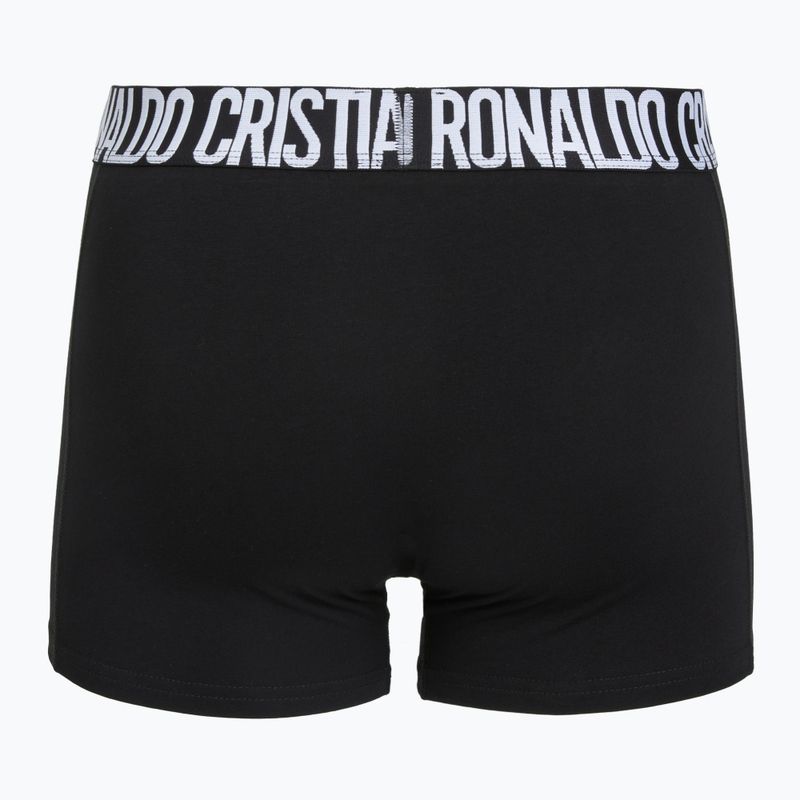 Herrenboxershorts CR7 Fashion Trunk 2 pack black 3