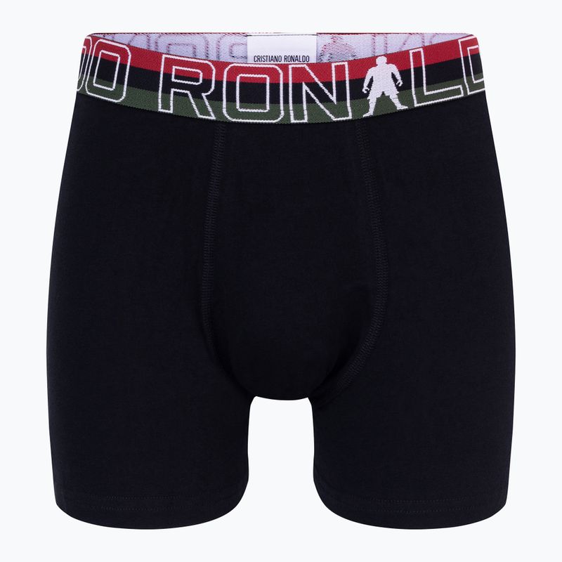 Kinderboxershorts CR7 Trunk 3 pairs black 2