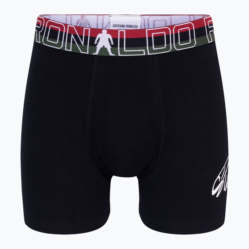 Kinderboxershorts CR7 Trunk 3 pairs black 4