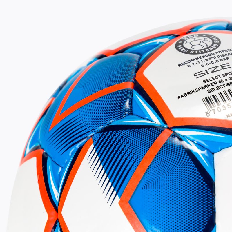 Select Diamond Fußball weiß und blau 120030-4 3