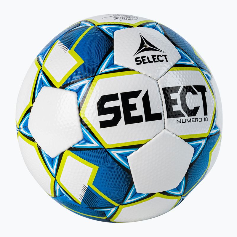SELECT Numero 10 Fußball 2019 IMS weiß und blau 0575046002 2