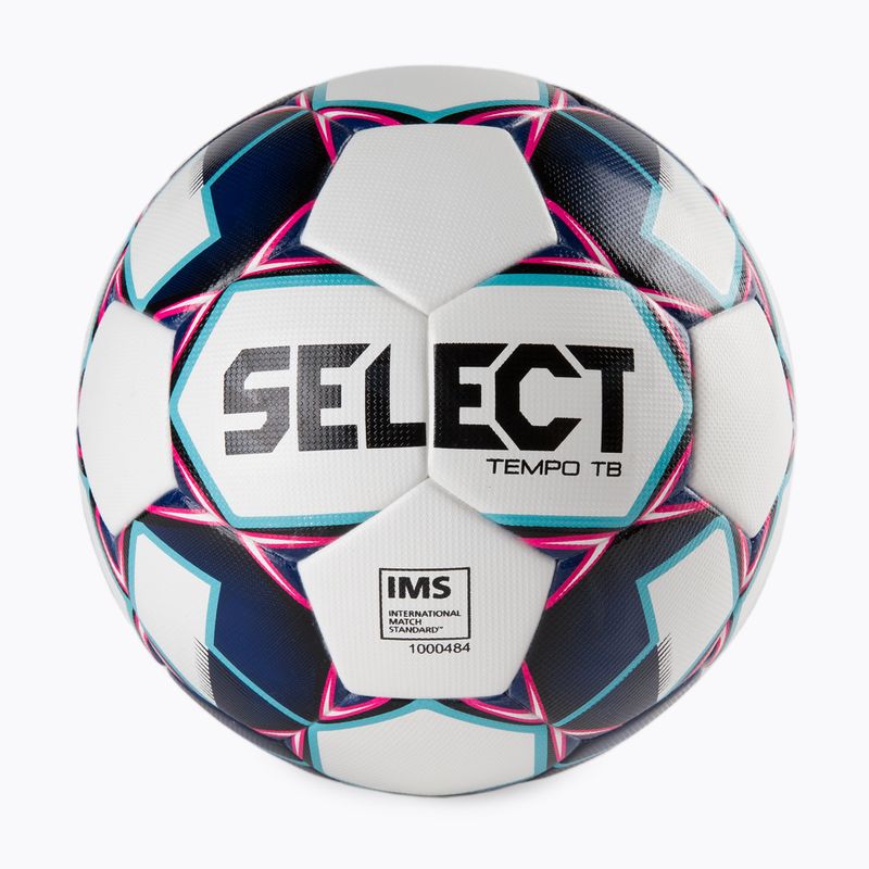 SELECT Tempo IMS Fußball 2019 weiß und navy blau 0575046009