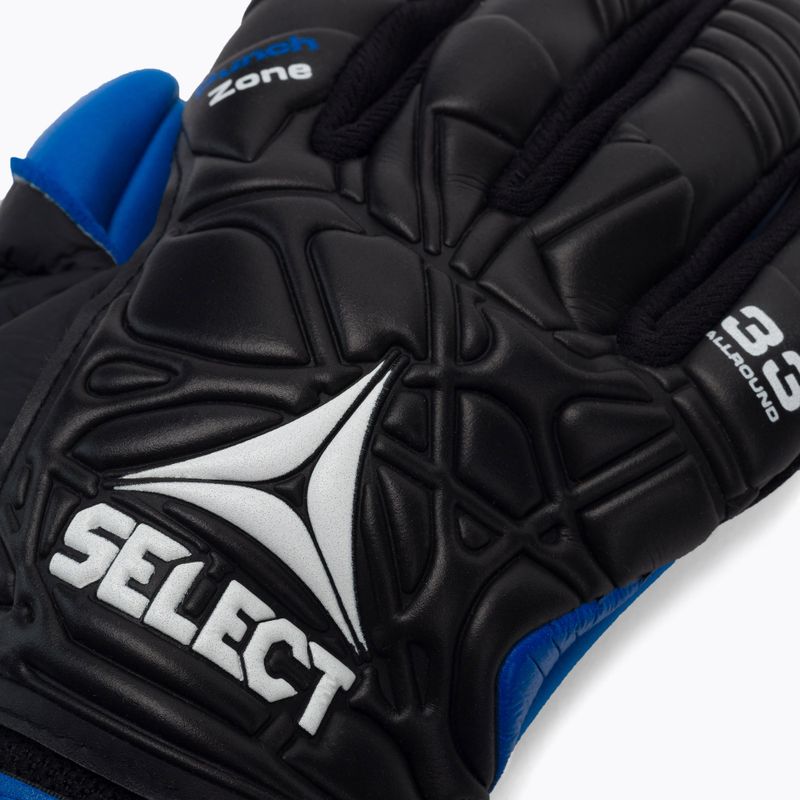 Torwarthandschuhe SELECT 33 Allround V21 blau/schwarz 500057 3