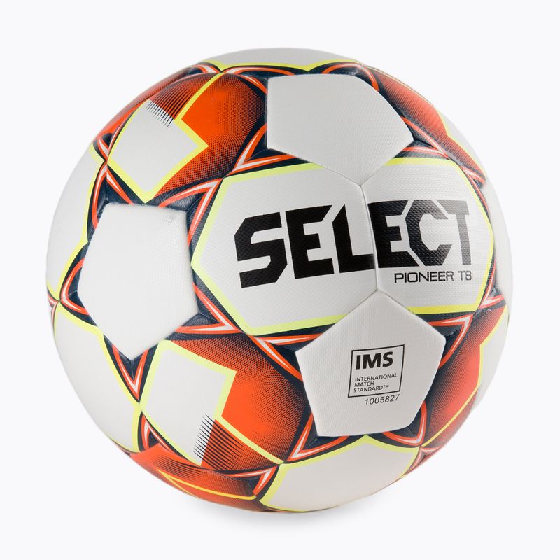 SELECT Pioneer TB IMS Fußball weiß und kastanienbraun 111084 2