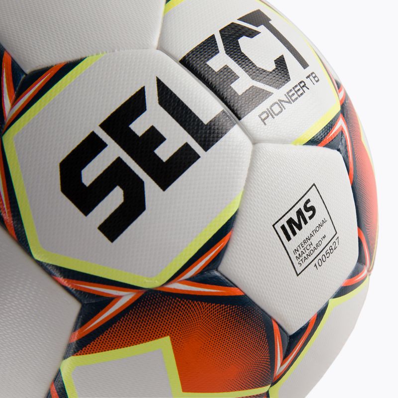 SELECT Pioneer TB IMS Fußball weiß und kastanienbraun 111084 3