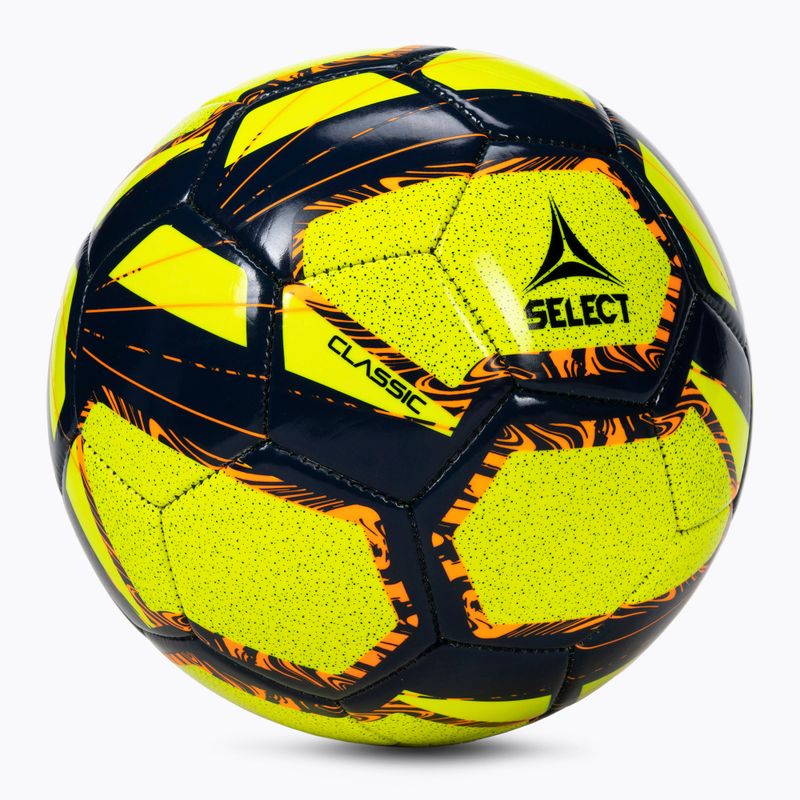 SELECT Classic V22 gelb 160055 Größe 5 Fußball 2