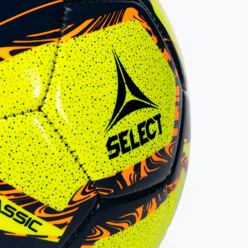SELECT Classic V22 gelb 160055 Größe 5 Fußball 3