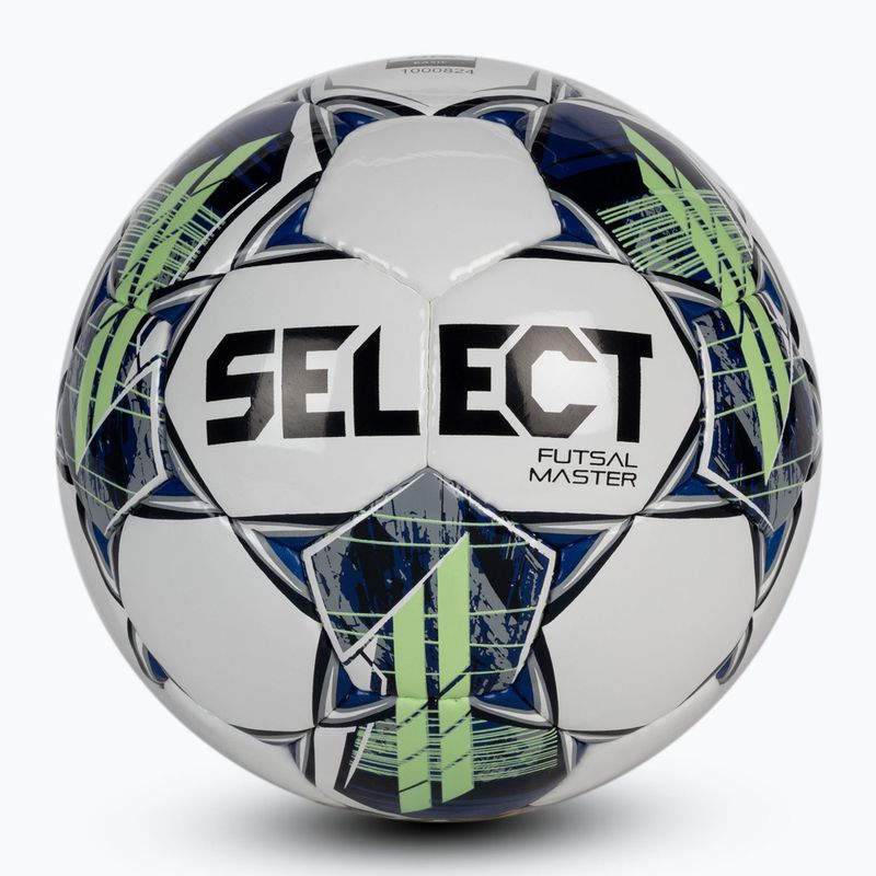 Wählen Sie Futsal Master Shiny V22 Fußball weiß und schwarz 310014