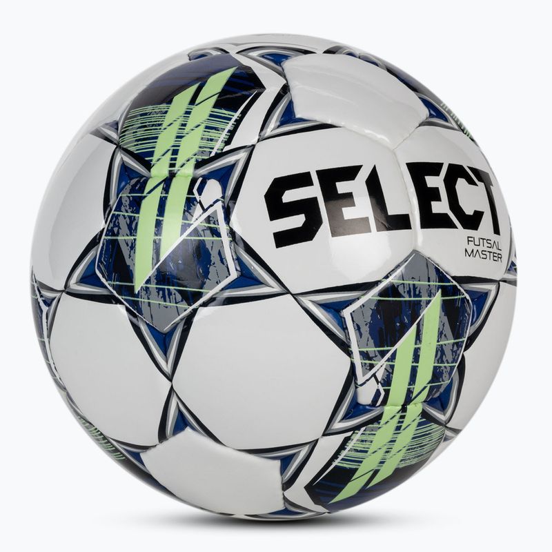 Wählen Sie Futsal Master Shiny V22 Fußball weiß und schwarz 310014 2