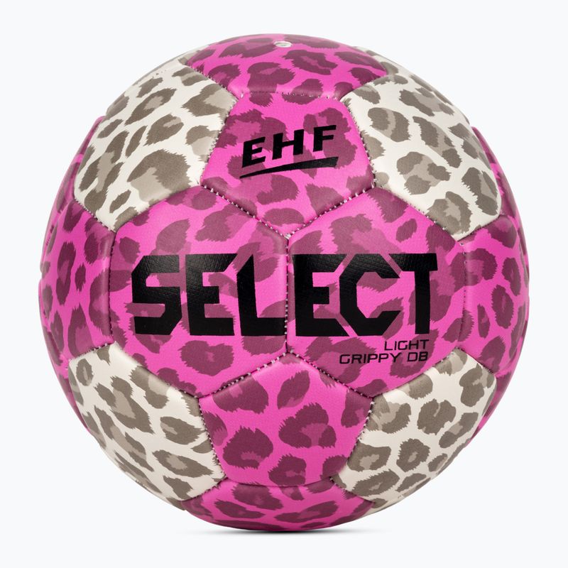 SELECT Light Grippy V22 Handball Größe 0 rosa/weiß