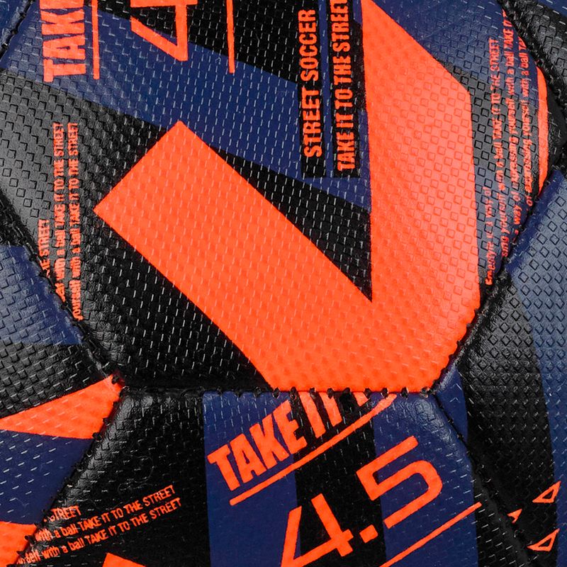 SELECT Street Soccer Ball v23 orange Größe 4.5 2