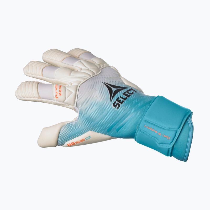 Torwarthandschuhe SELECT 88 Pro Grip Aqua v23 türkis/weiß 4