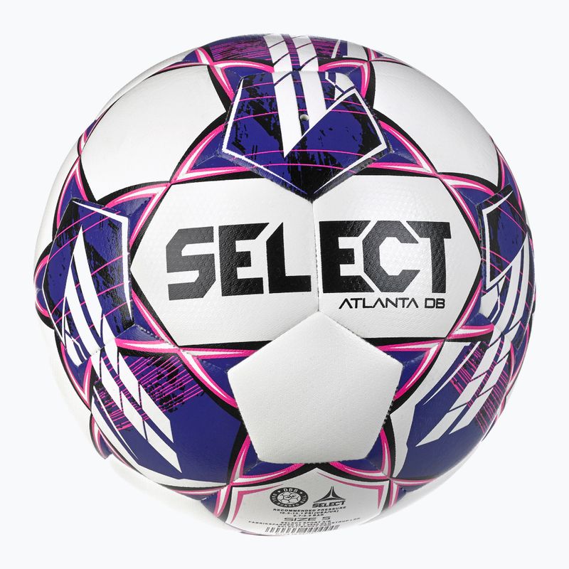 SELECT Atlanta DB v23 weiß/violett Größe 5 Kinder Fußball