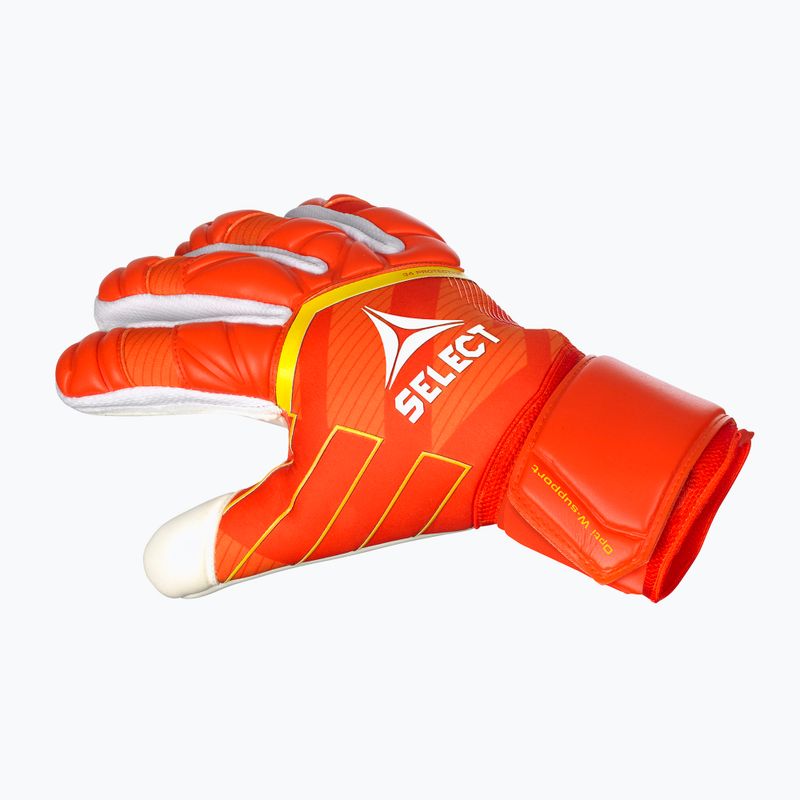 SELECT 34 Protection v24 orange/weiß Kinder-Torwarthandschuhe 4