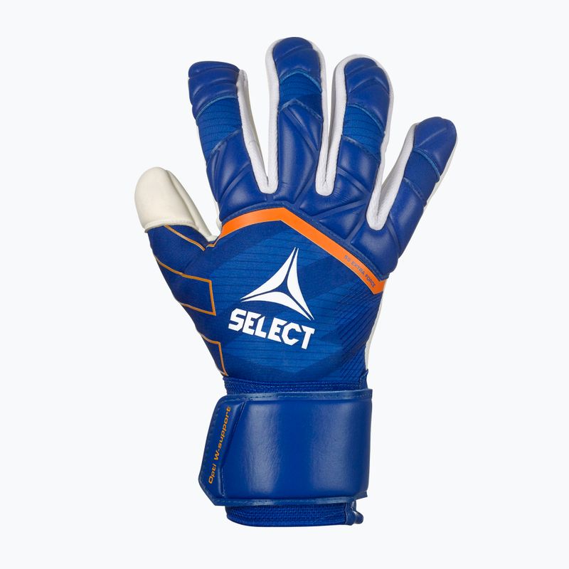 SELECT 55 Extra Force v24 blau/weiße Torwarthandschuhe 2
