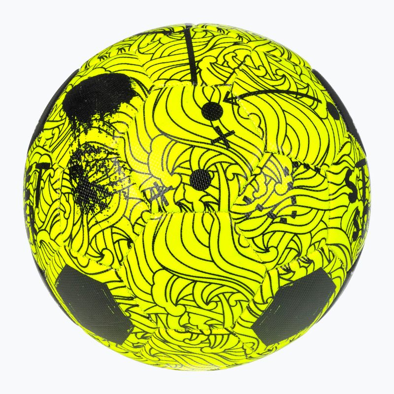 SELECT Street Soccer Ball v24 gelb/schwarz Größe 4.5 3