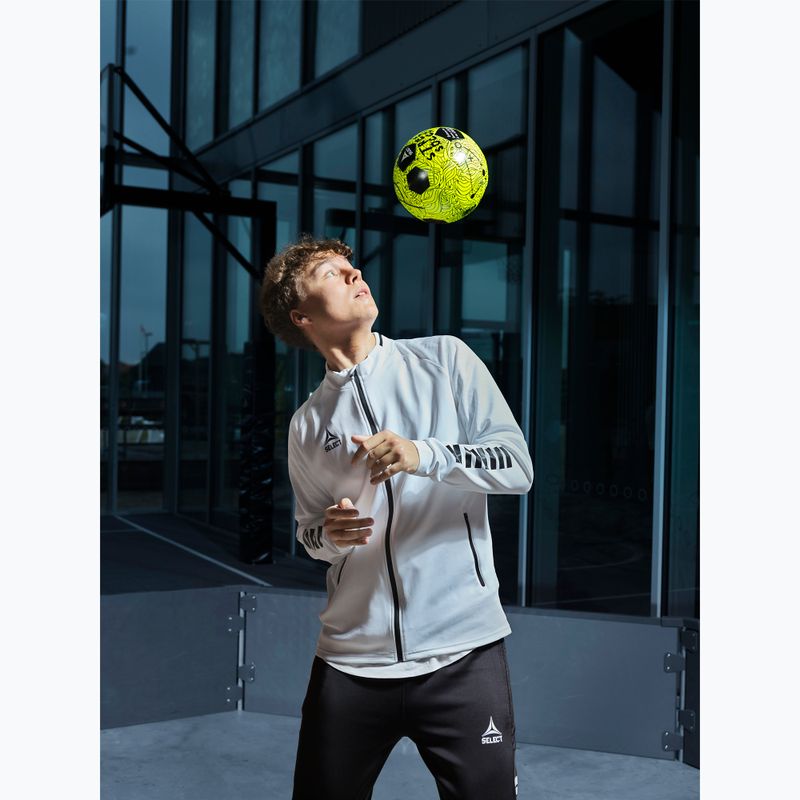 SELECT Street Soccer Ball v24 gelb/schwarz Größe 4.5 5