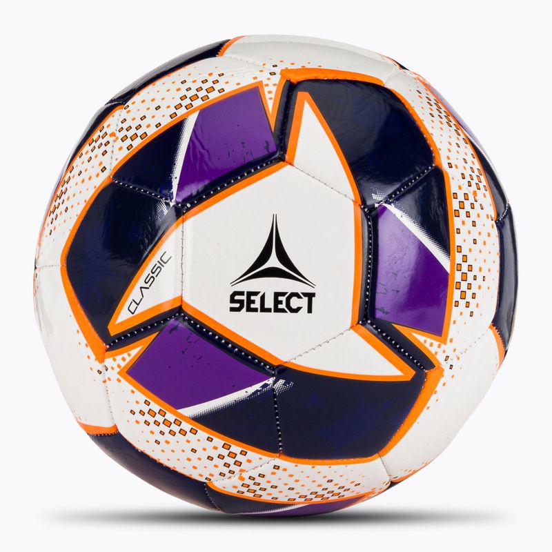 SELECT Classic v24 weiß / lila Größe 5 Fußball