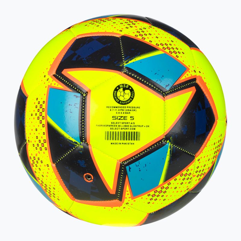 SELECT Classic v24 gelb/blau Fußball Größe 5 2