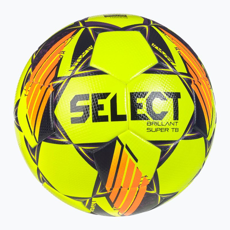 SELECT Brillant Super TB v24 gelb Größe 5 Fußball