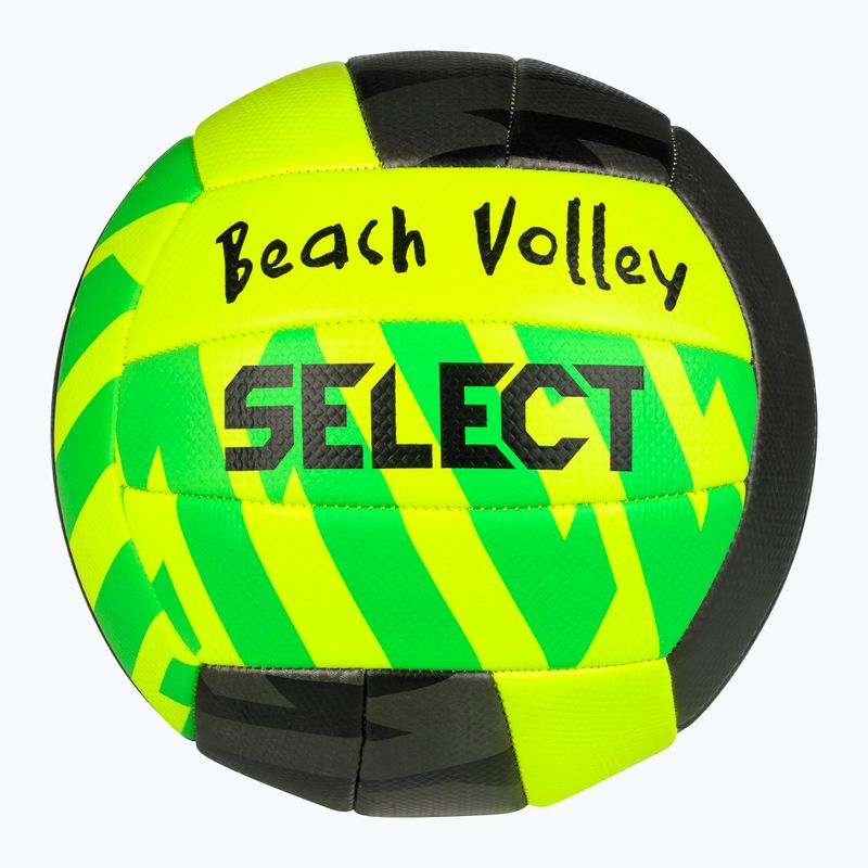 SELECT Beach-Volleyball v24 gelb/schwarz Größe 5