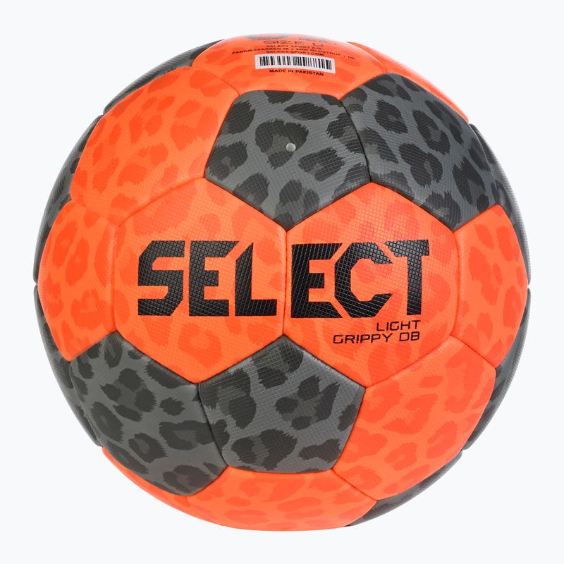 Handball SELECT Light Grippy DB v24 orange/grey Größe 0 2