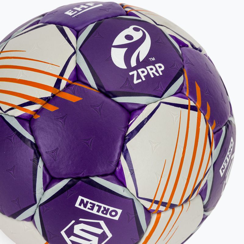Handball SELECT Ultimate Replica Orlen Superliga v24 EHF grey/purple Größe 3 3