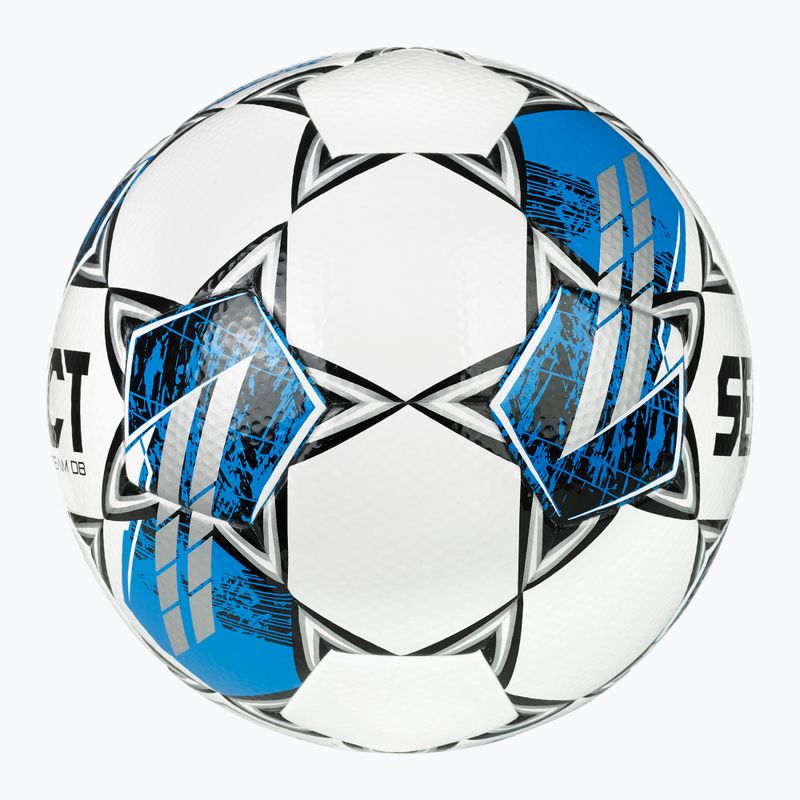 Fußball SELECT Team FIFA DB v25 white/blue Größe 5 3