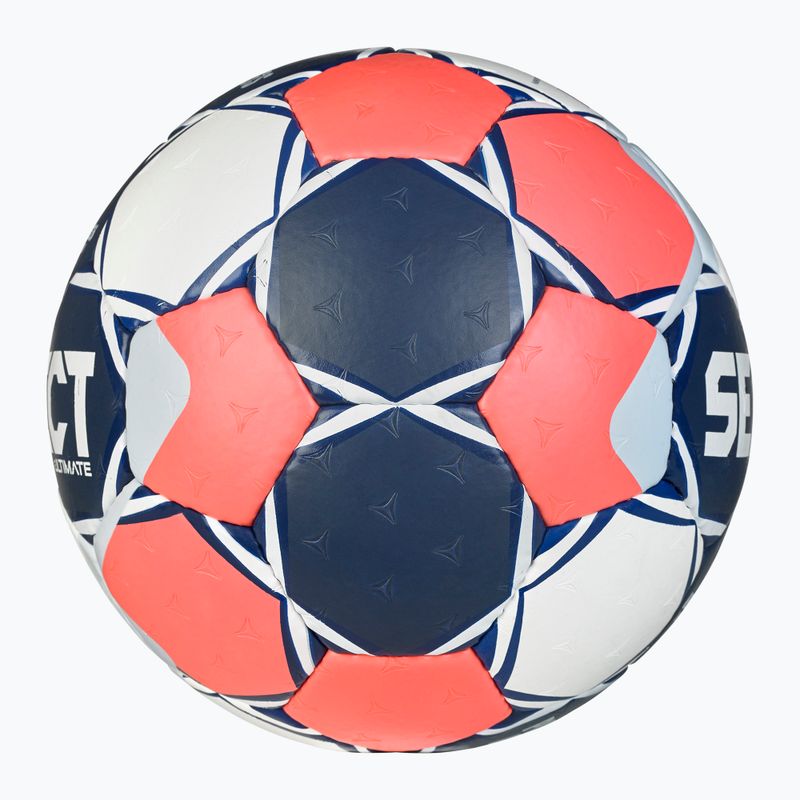 Handball SELECT Ultimate Euro Men v26 Replica white/red/black Größe 3 3