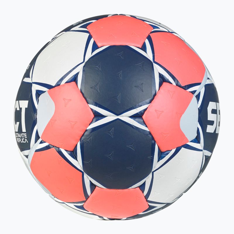 Handball SELECT Ultimate Euro Men v26 Replica white/red/black Größe 3 3