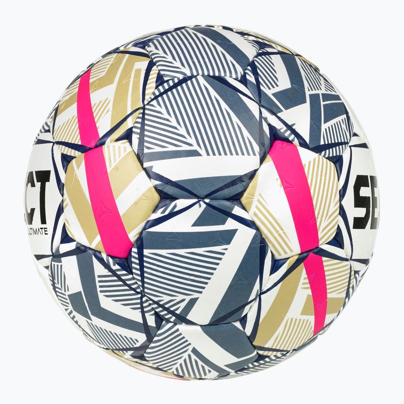 Handballball SELECT Ultimate EHF Champios League LM V26 Replica rozmiar 2 white/red 3