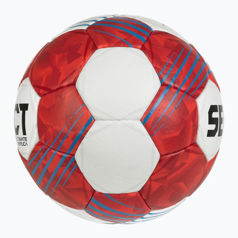 Handballball SELECT Ultimate EHF V26 Official rozmiar 1 white/blue/gold 3