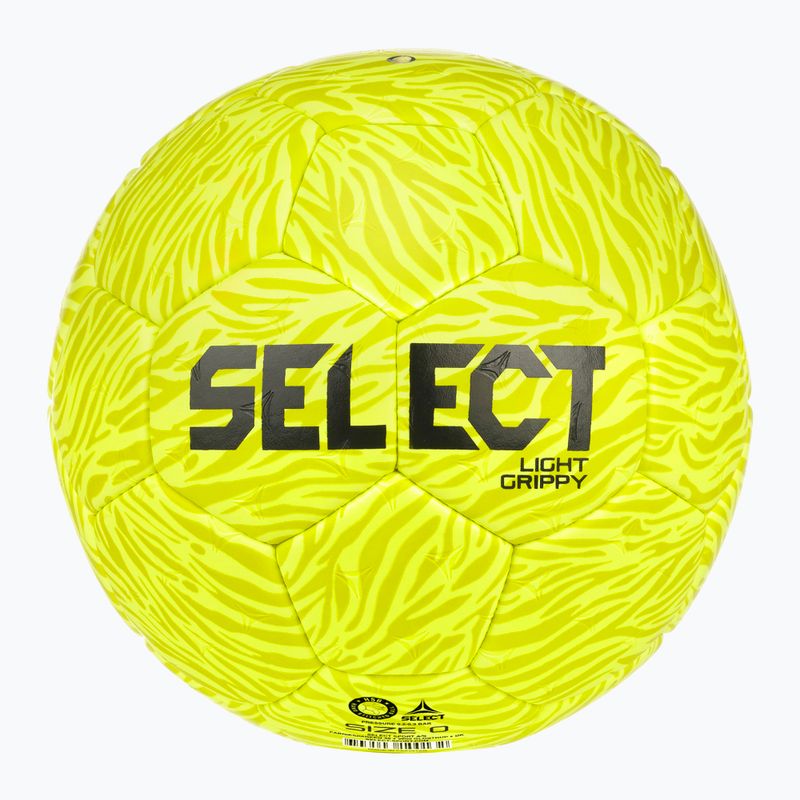 Handballball SELECT Light Grippy EHF DB V26 size 0 yellow 2