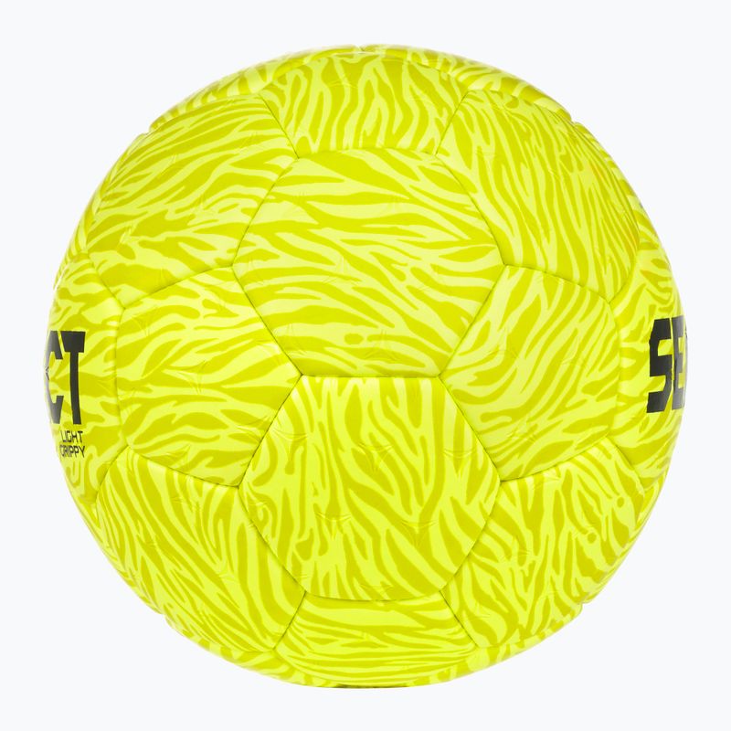 Handballball SELECT Light Grippy EHF DB V26 size 0 yellow 3