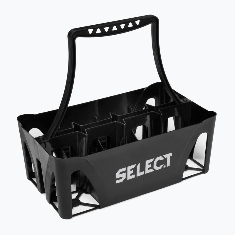 SELECT 8-Flaschen-Korb schwarz 7521008000