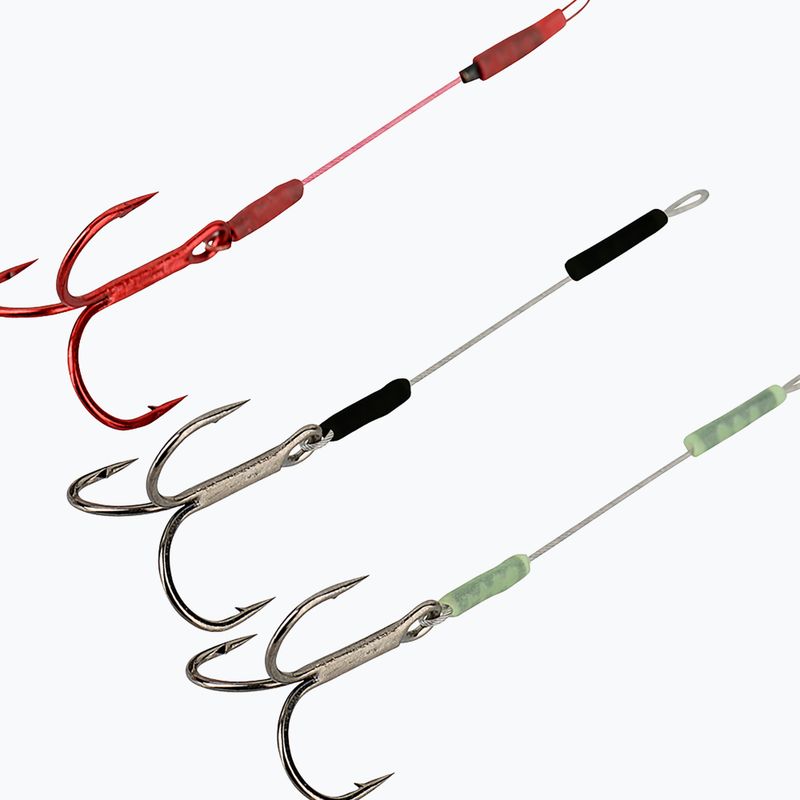 SavageGear Carbon49 Stinger 3 Stück Köderauslöser Farbe 54881