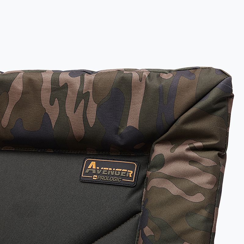 Prologic Avenger Komfort Camo Stuhl W/Armlehnen & Abdeckungen grün PLB026 2